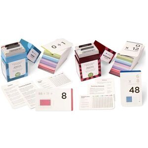 Think Tank Scholar Multiplication and Division Flash Cards Bundle